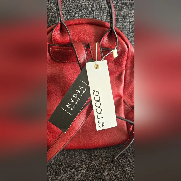 Quilted Zipper Small Backpack - Picture 4 of 8